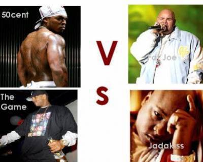 50 cent &the game vs fat joe & jadakiss